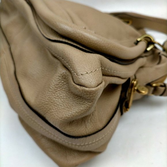 Chloe Hand Bag Beige Leather - Picture 6 of 9